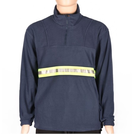 Buzo polar con reflectivo