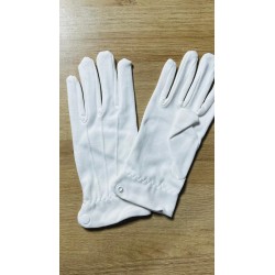 Guantes Blancos - Tres costuras.