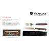 Set Cuchillo Y Tenedor Venado Acero Inoxidable