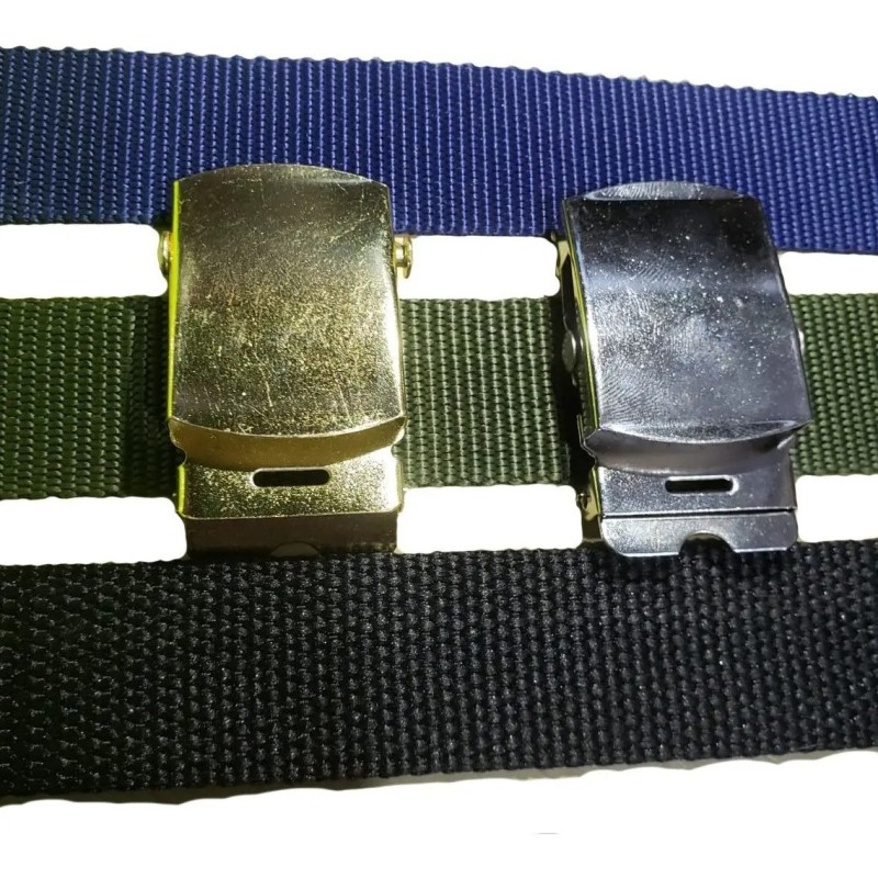 Cinto tipo marinero con hebilla de metal